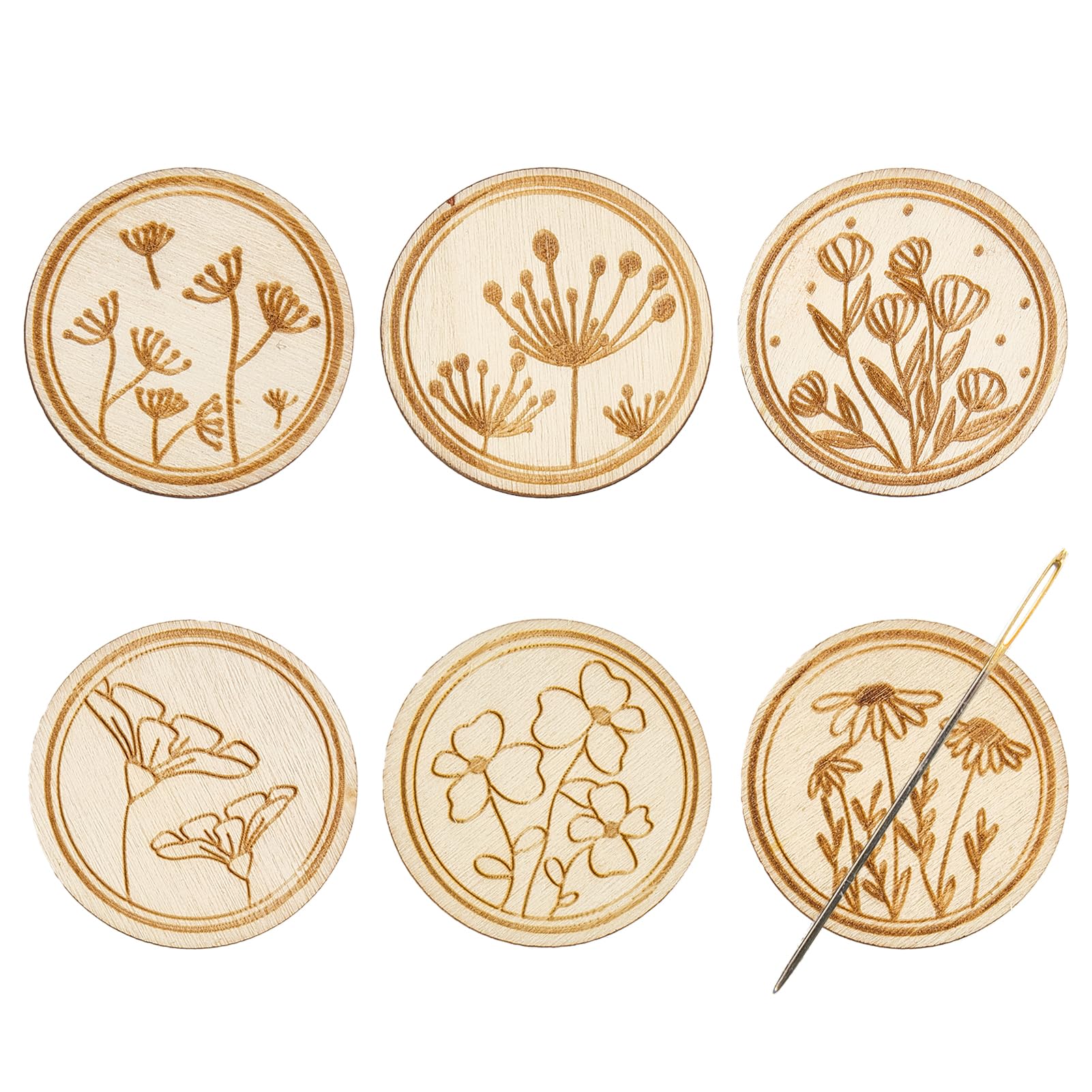 Needle Minder Magnet - 2 шт./компл., круглая магнитная игольная шпилька,