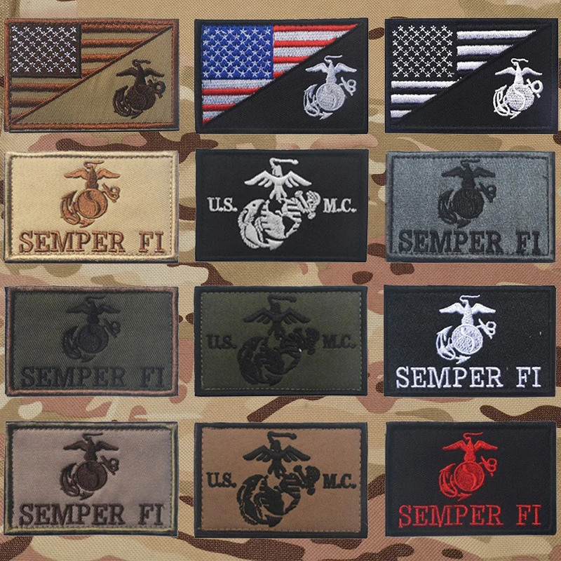 Embroidery Converter - USMC США Корпус морской пехоты вышитые