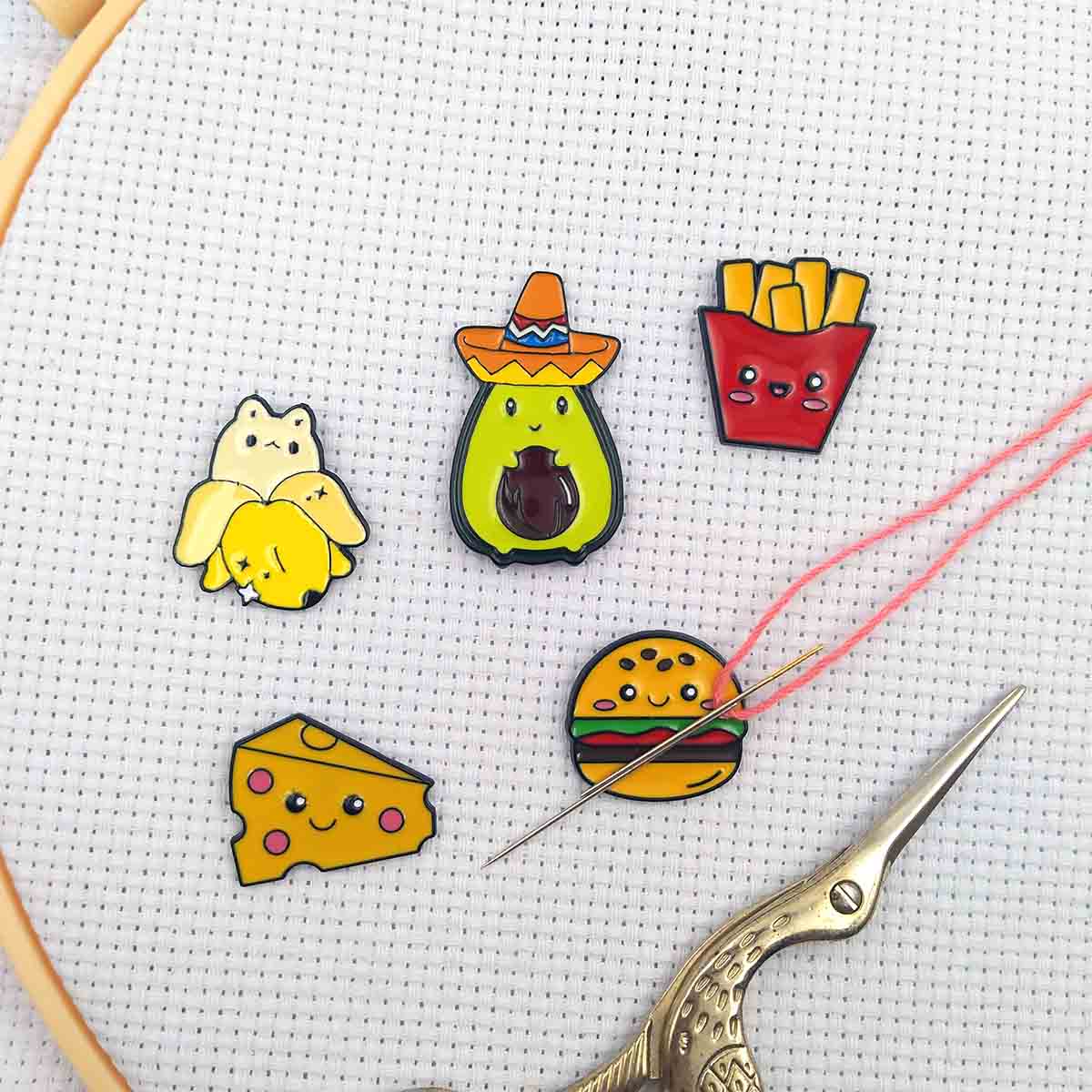 Needle Minder Magnet - Магнитные иглы для вышивки крестиком, милая