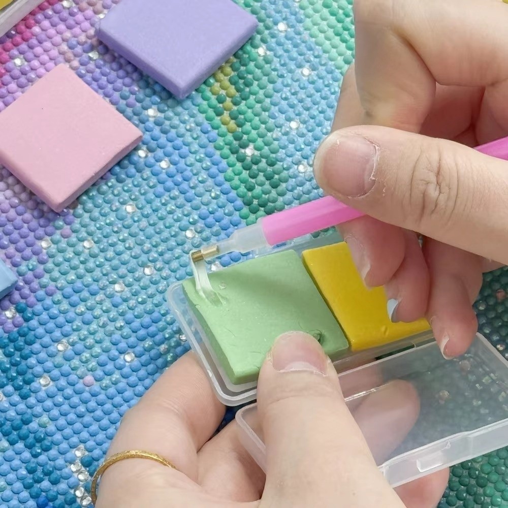 Embroidery X Stitch - 1/2 шт. силиконовая глина для алмазной