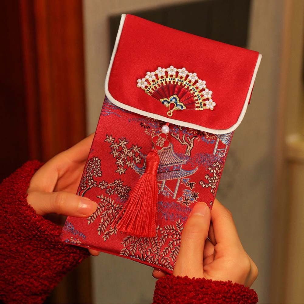 Новогодний красный конверт-хун – обзор и цена Embroidery Red