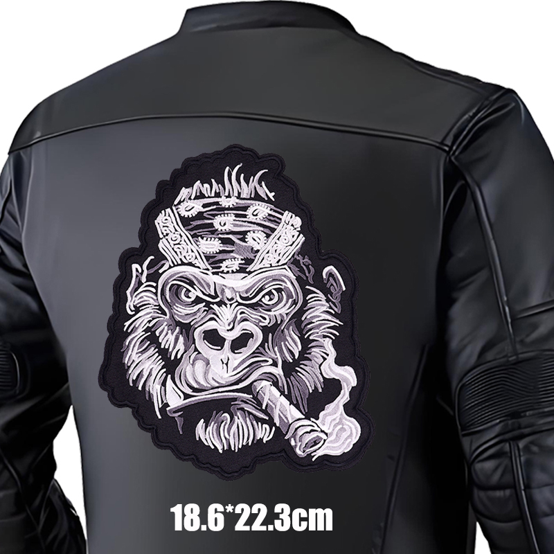 Большие нашивки в стиле панк с – обзор и цена Embroidery Jacket Jeans