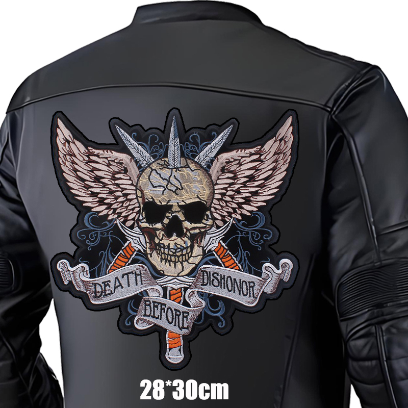 Большие нашивки в стиле панк с – обзор и цена Embroidery Jacket Jeans