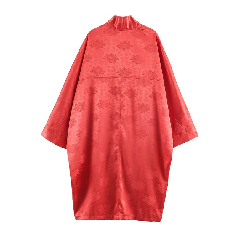Весенний женский кимоно-халат  – обзор и цена Embroidery Red