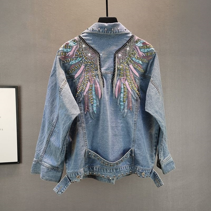 Новинка осени 2026: Женская дж – обзор и цена Embroidery Jacket Jeans