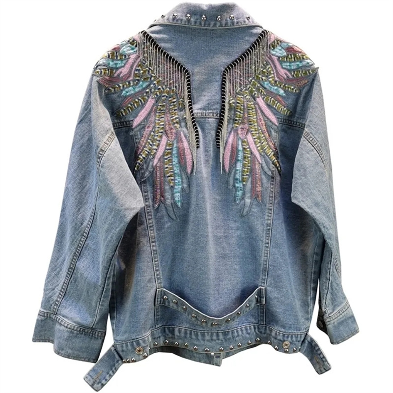 Новинка осени 2026: Женская дж – обзор и цена Embroidery Jacket Jeans