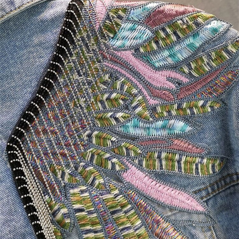 Новинка осени 2026: Женская дж – обзор и цена Embroidery Jacket Jeans