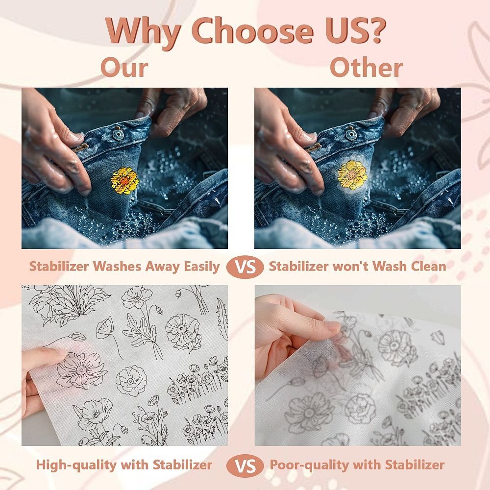 Водорастворимые вышивальные сх – обзор и цена Embroidery Sheet