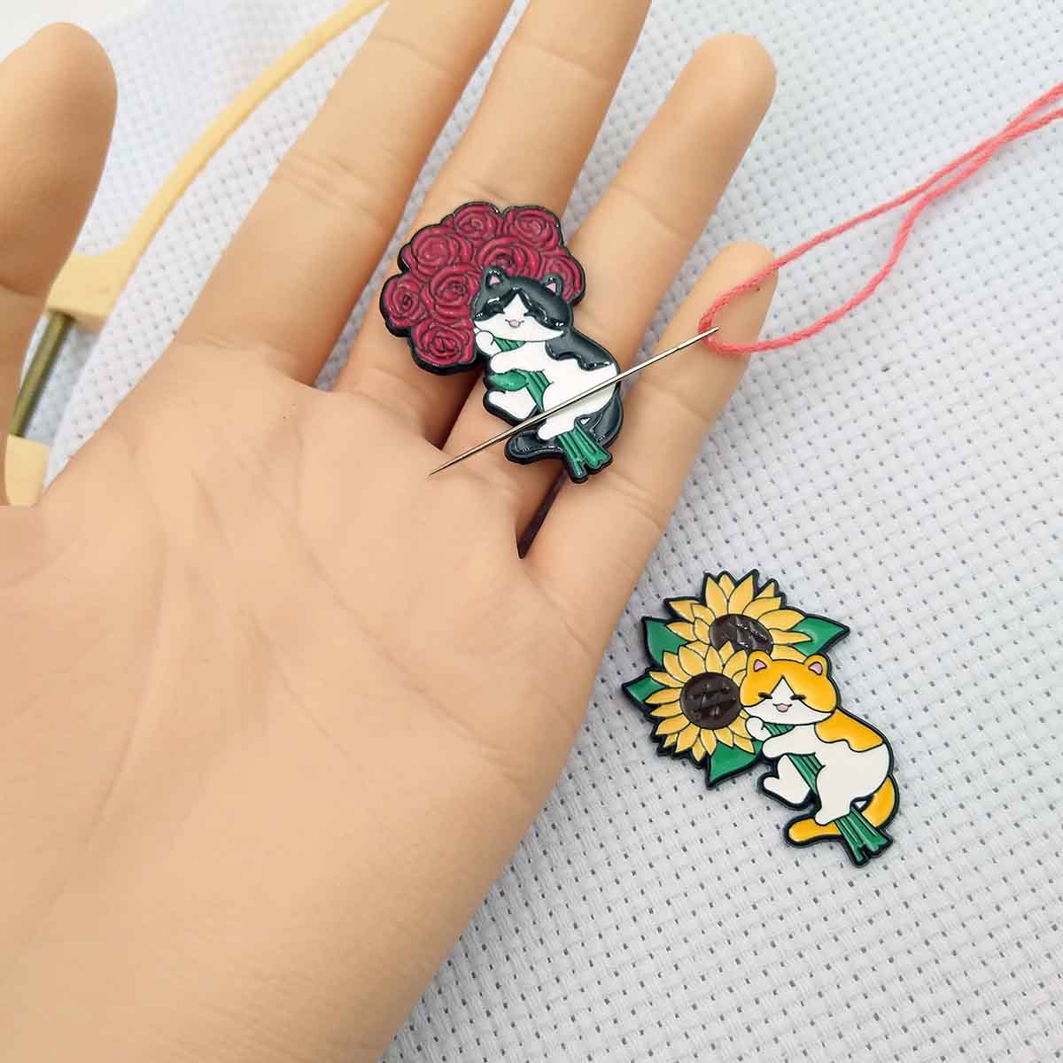Магнитная игла для вышивки кре – обзор и цена Needle Minder Magnet