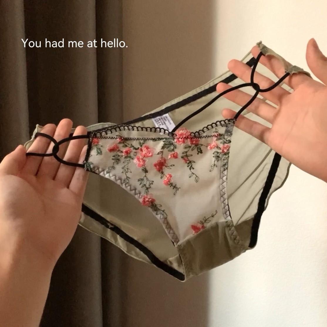 Женские сексуальные трусики с  – обзор и цена Embroidery Hoop Square