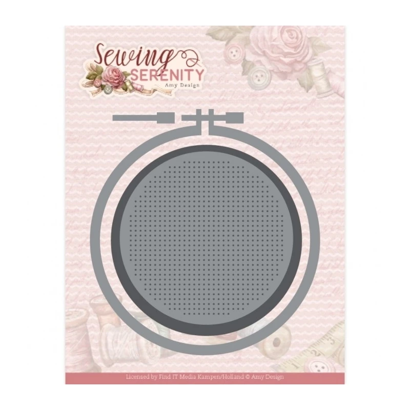 Металлические вырубные штампы  – обзор и цена Embroidery Hoop Square