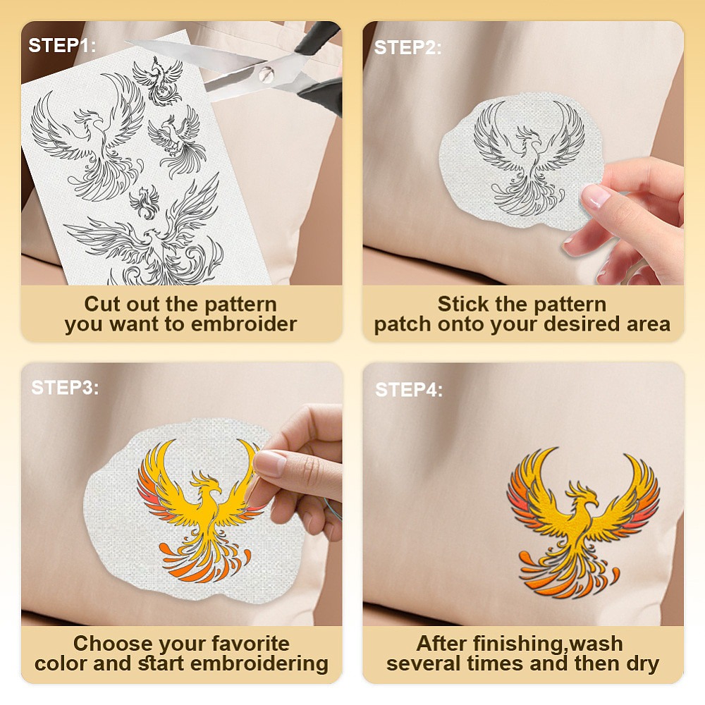 23 шт. водорастворимых стабили – обзор и цена Embroidery Sheet