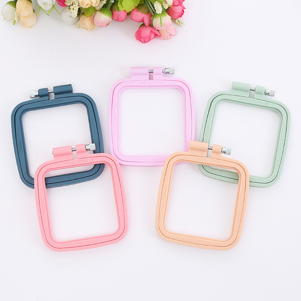 Овальные/квадратные пластиковы – обзор и цена Embroidery Hoop Square