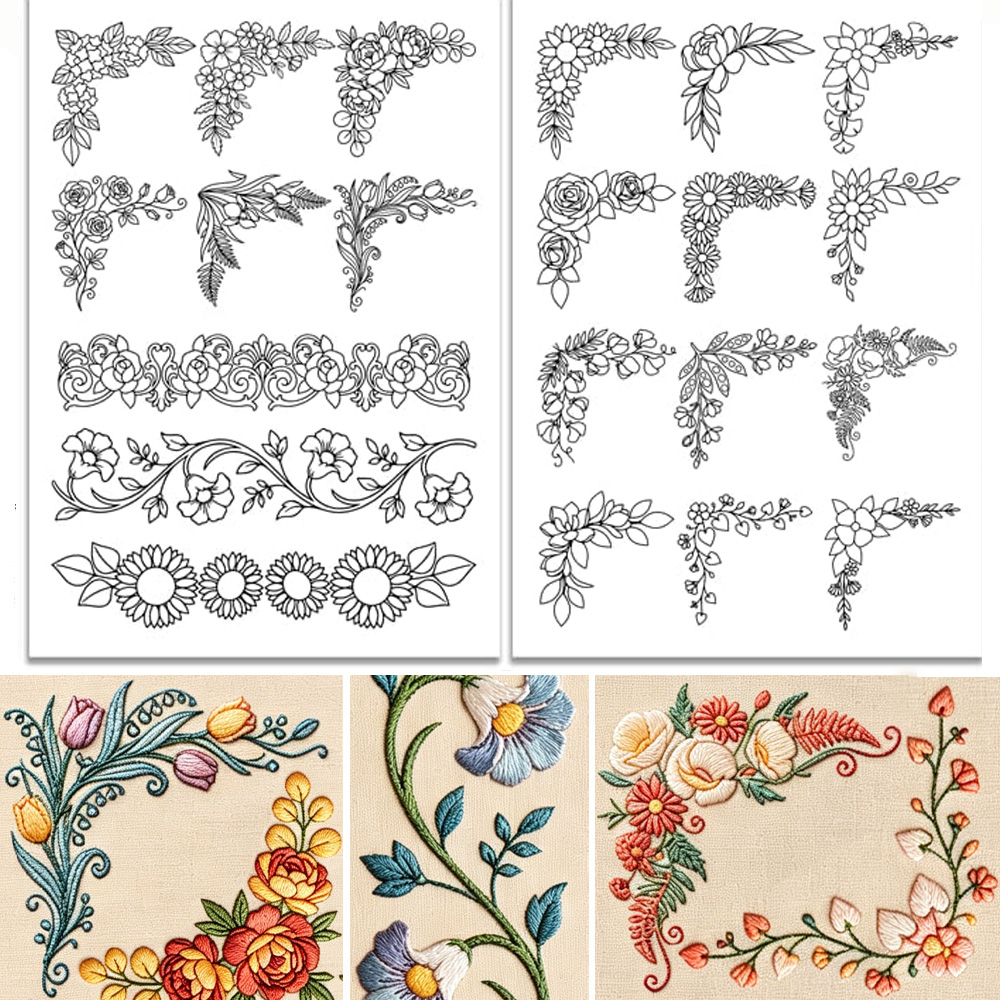 Предварительно напечатанная бу – обзор и цена Embroidery Sheet